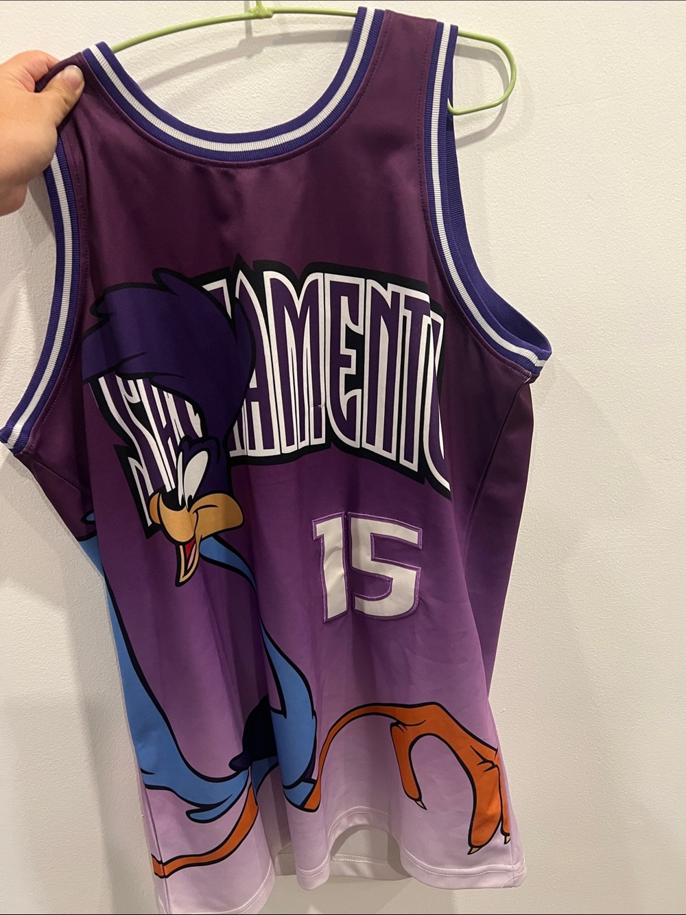 Purple Road Runner Kids' Pajama Tank Top - Number 15